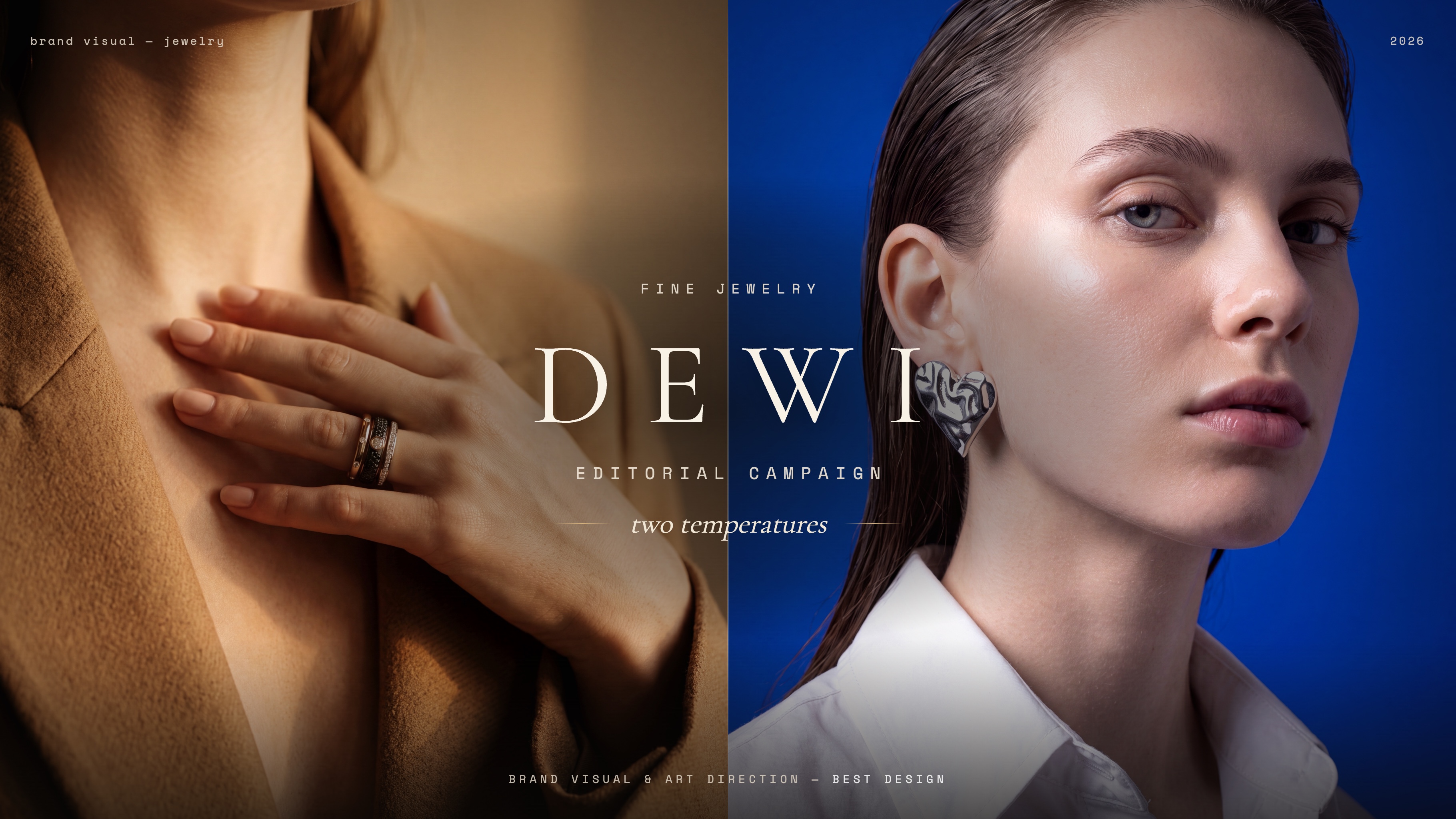 DEWI — fine jewelry editorial campaign