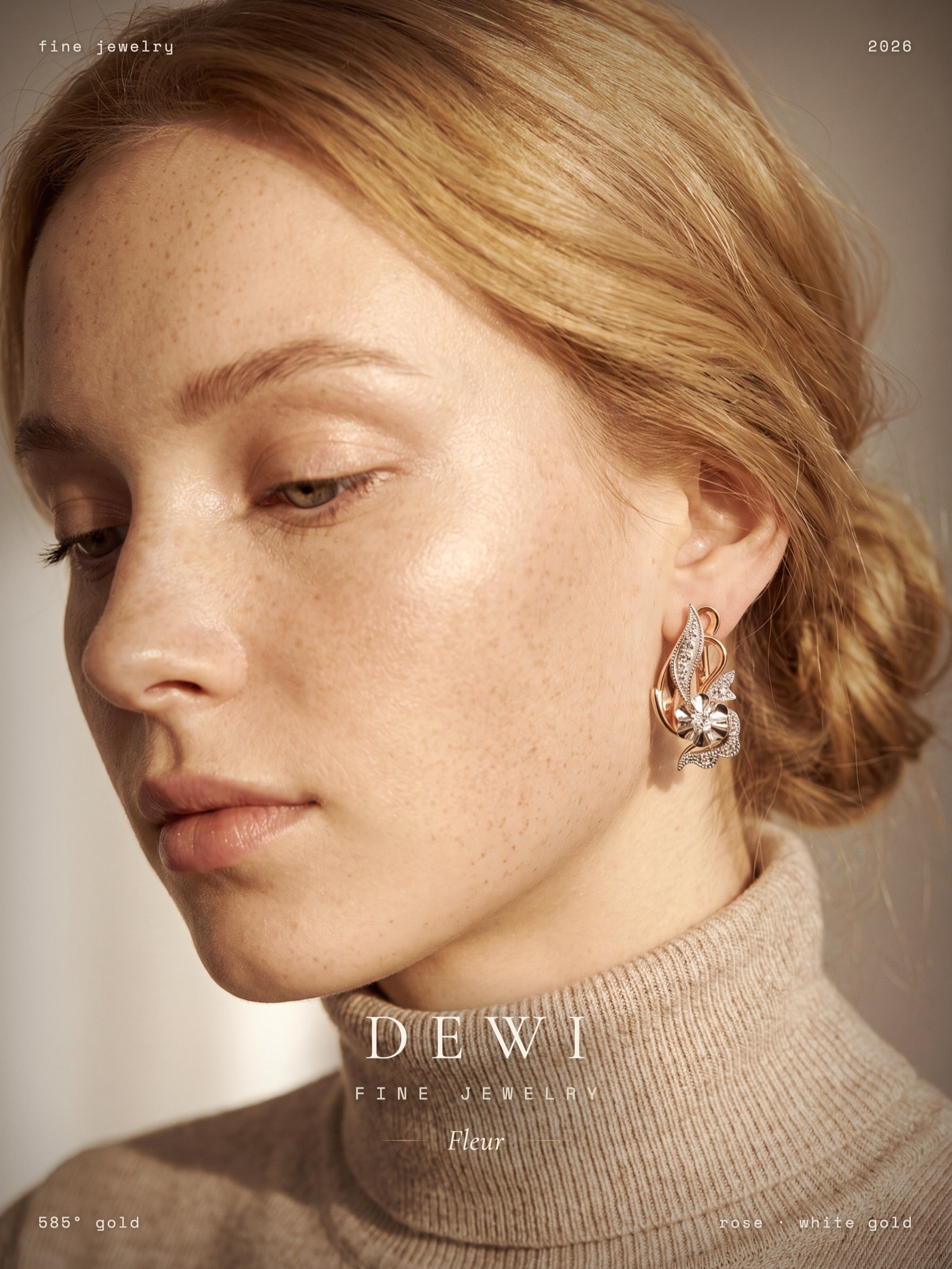 DEWI серьги Fleur